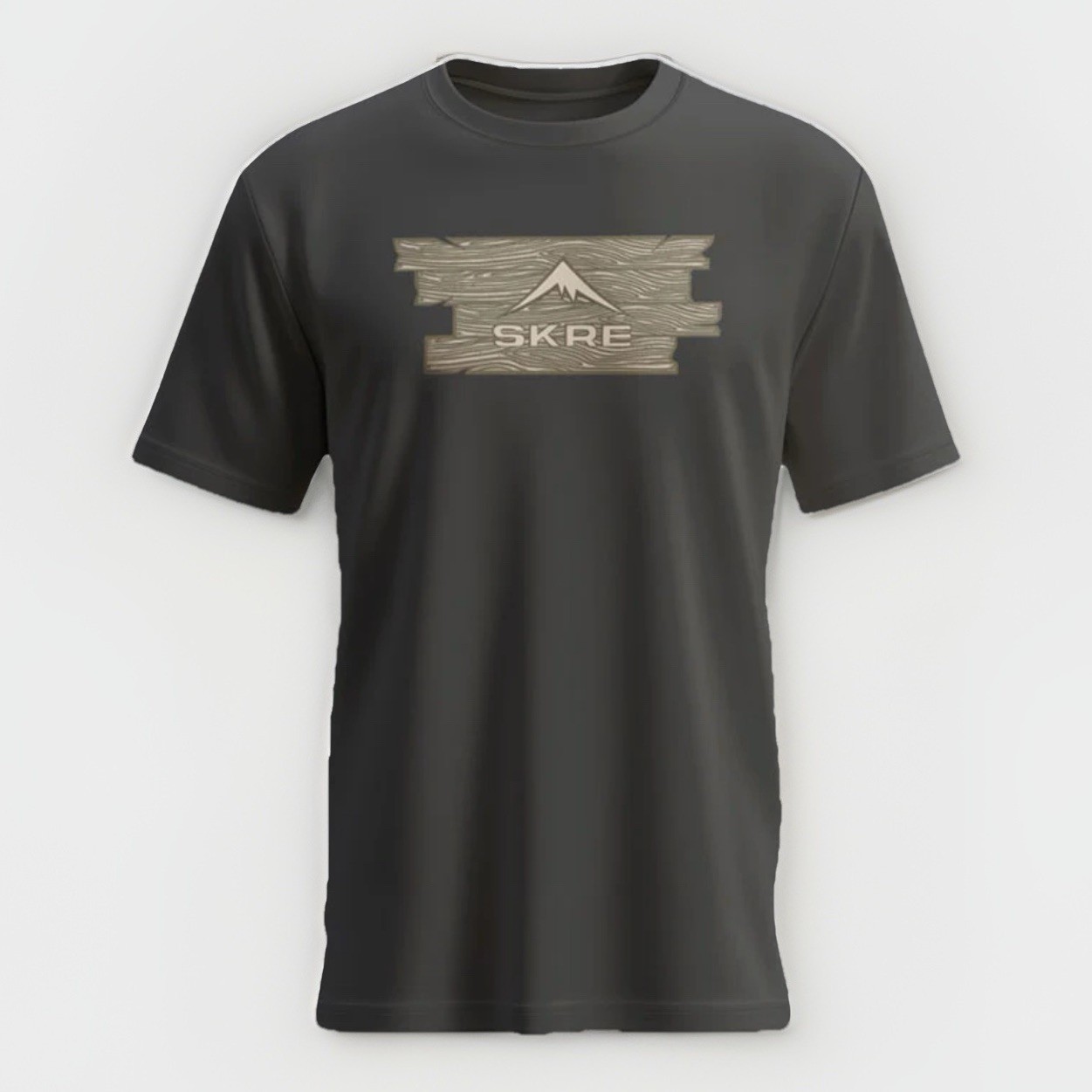NEW Skre Gear Barnwood Logo Tee Men’s T-shirt 2XL Gray Extreme Hunting Gear