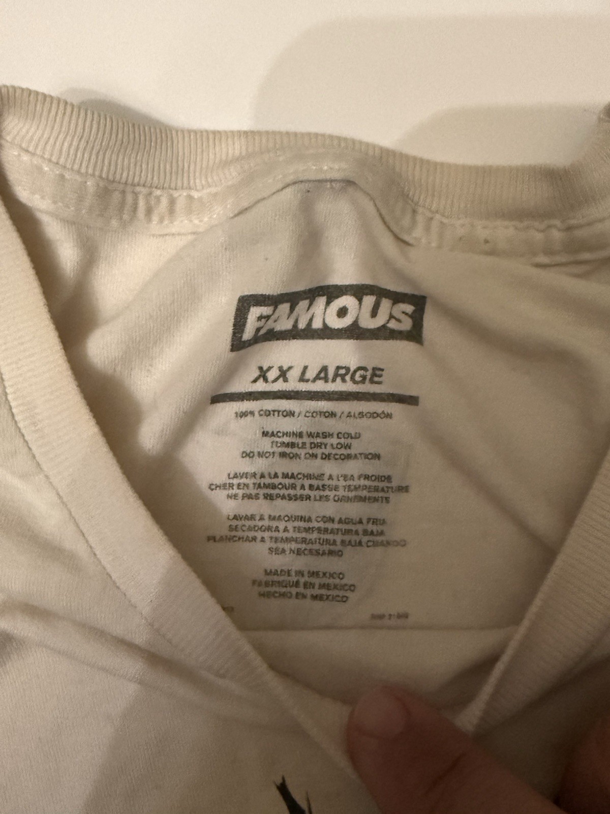 Vintage Famous Stars & Straps White XXL Crew Neck Short Sleeve Logo Graphic gallery