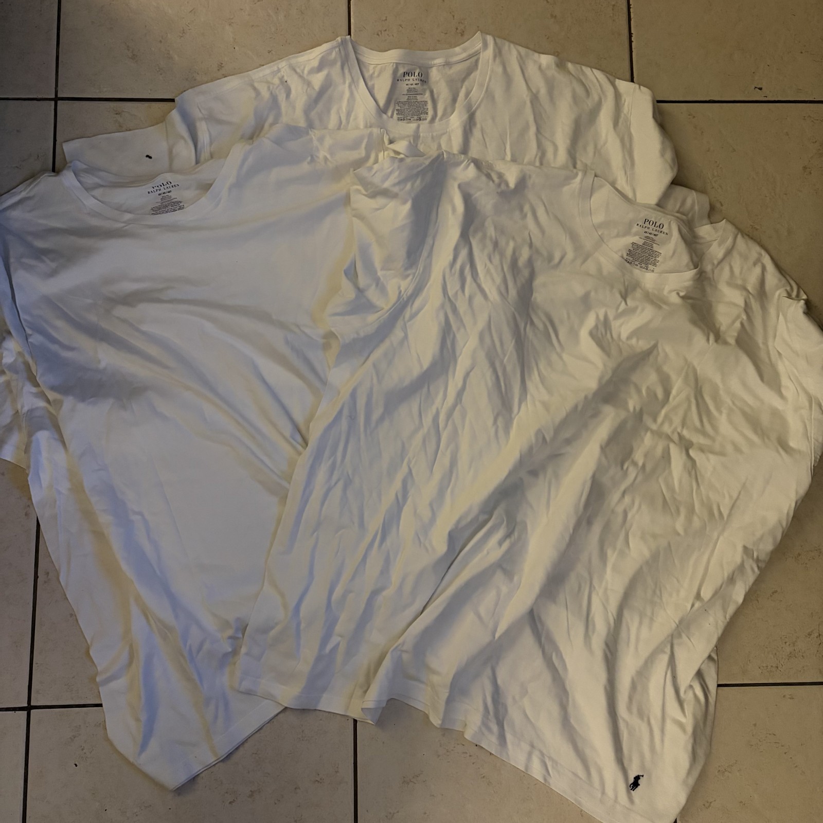 3 Polo Ralph Men's T Shirt 4XL Crewneck Short Sleeve Casual Wear gallery