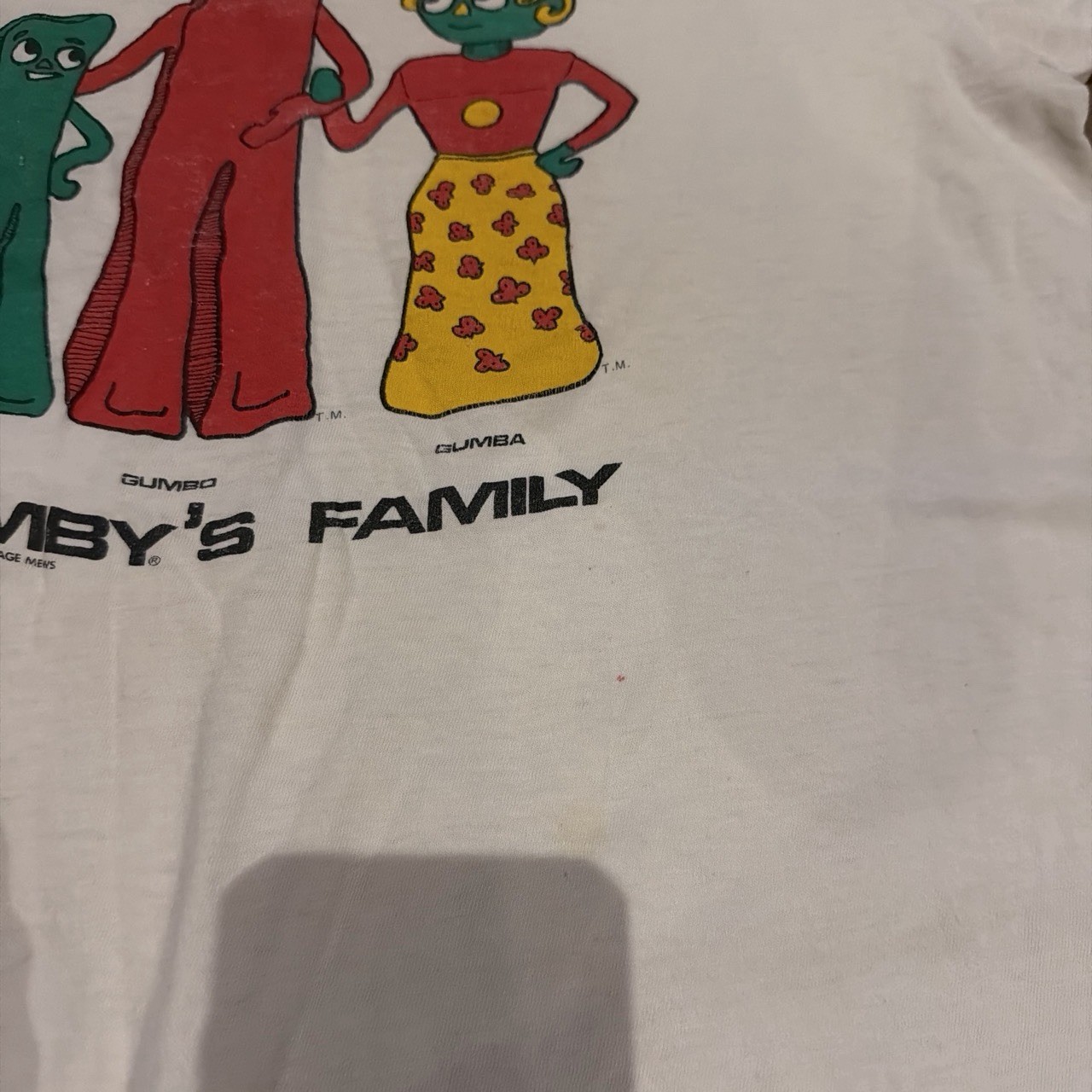 Vintage 80s “Gumby And Family” Single Stitch Tee Shirt gallery