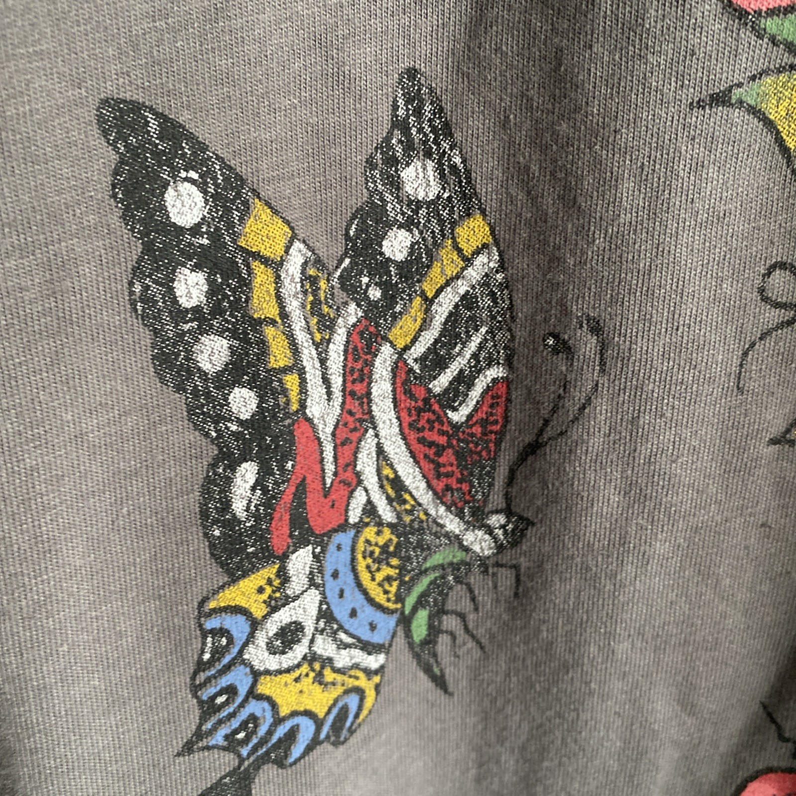 Aerosmith T-Shirt unisex XL Grey 100% Cotton Smokey Lettering Rock & Roll gallery