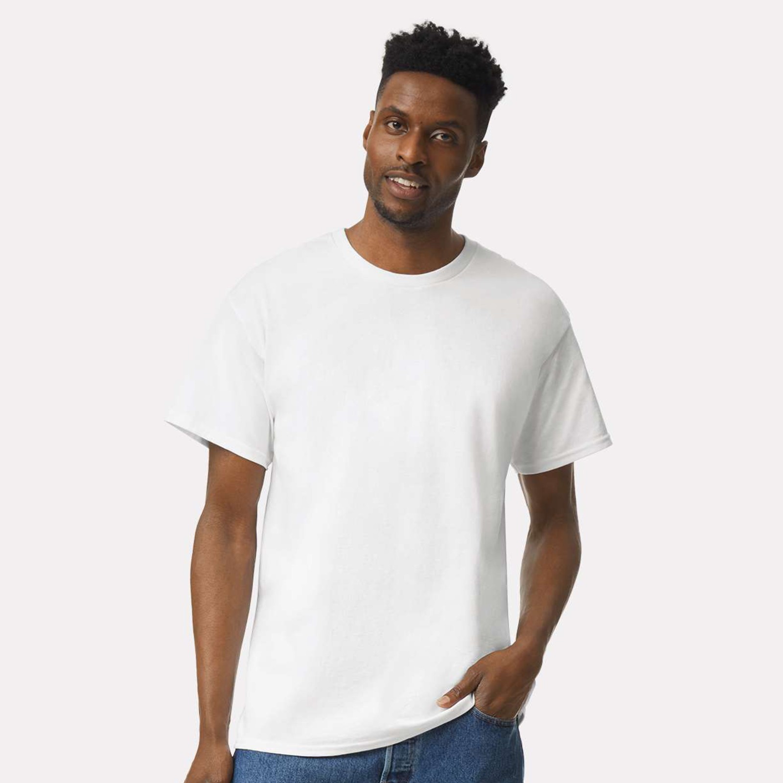 Gildan Ultra Cotton T-Shirt for Men, 6-Pack, Classic Fit Tee, Mix Color, S-5XL gallery