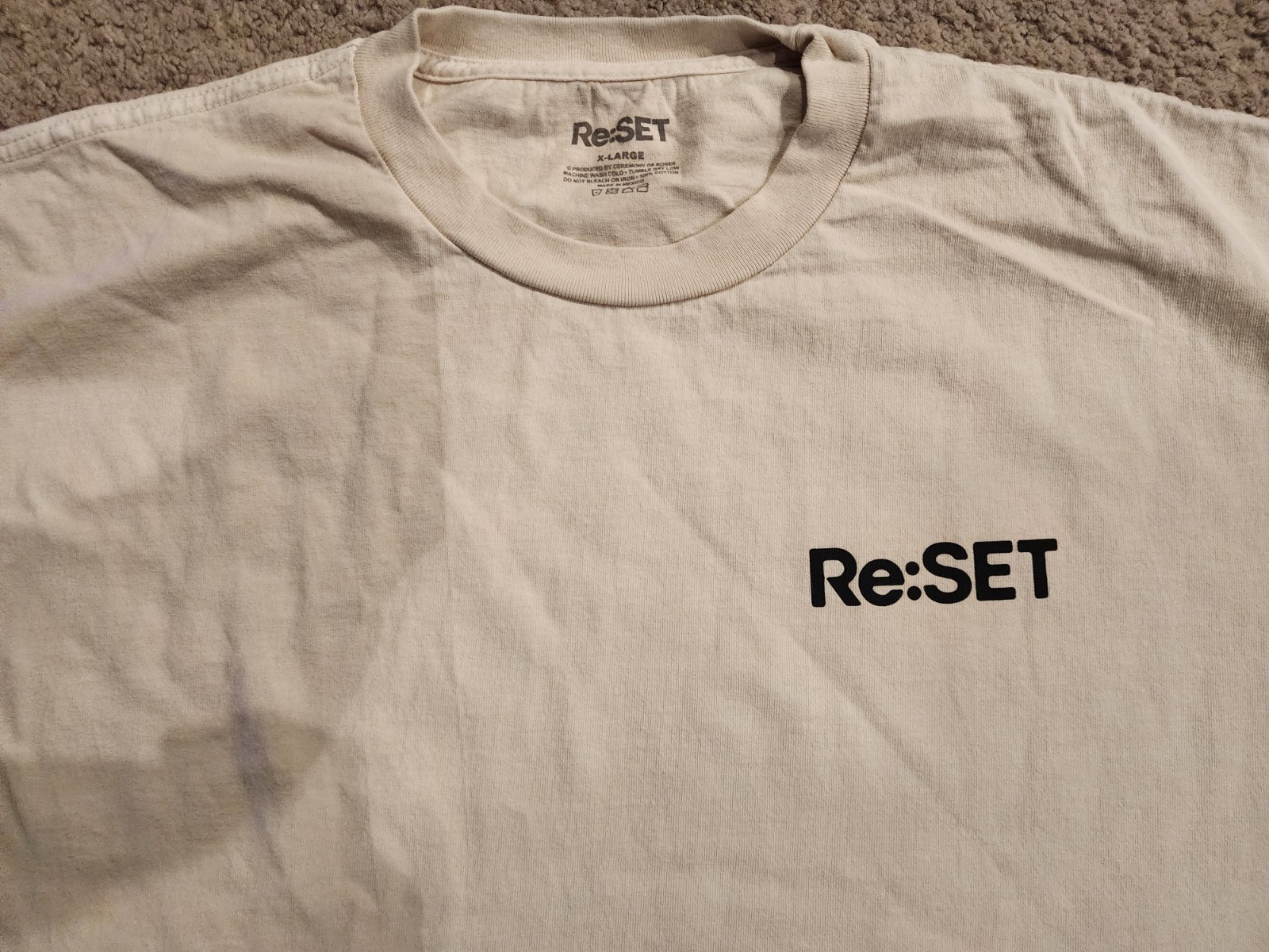 Re:SET Music Featival And Concert Tee Size XL gallery