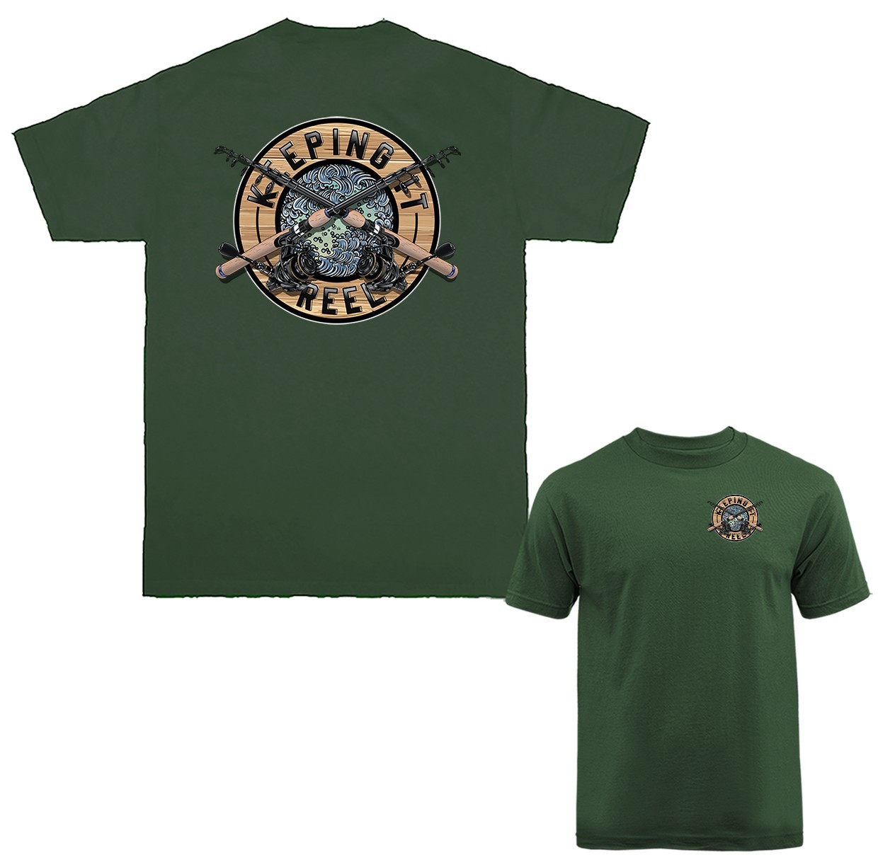 Keeping It Reel – Fishing Life Outdoor Sports T-shirt gallery