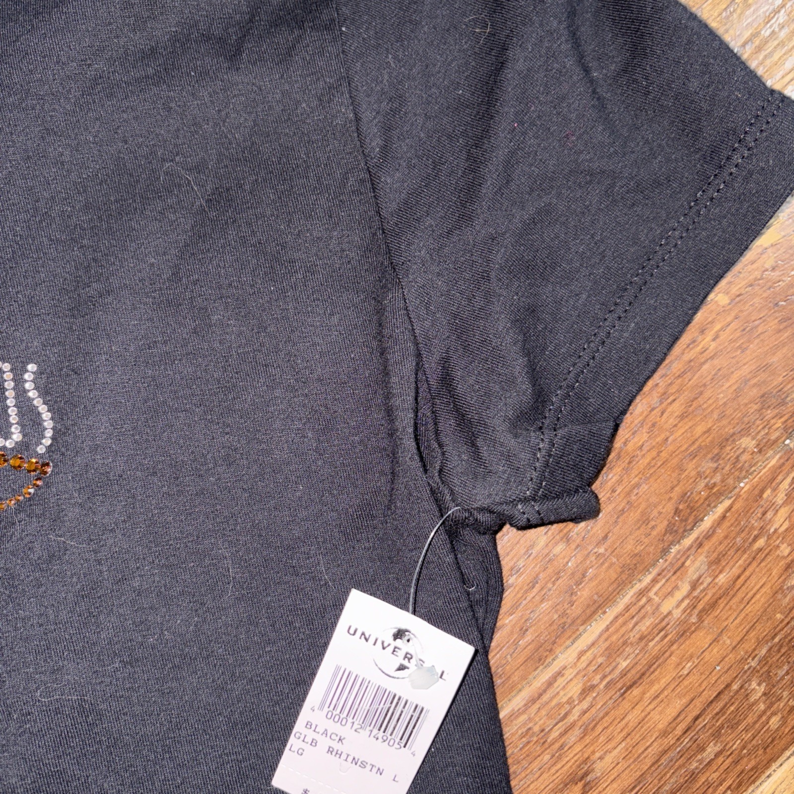 Universal Studios Sequins Earth T-Shirt Size L NWT Rare Find!! gallery