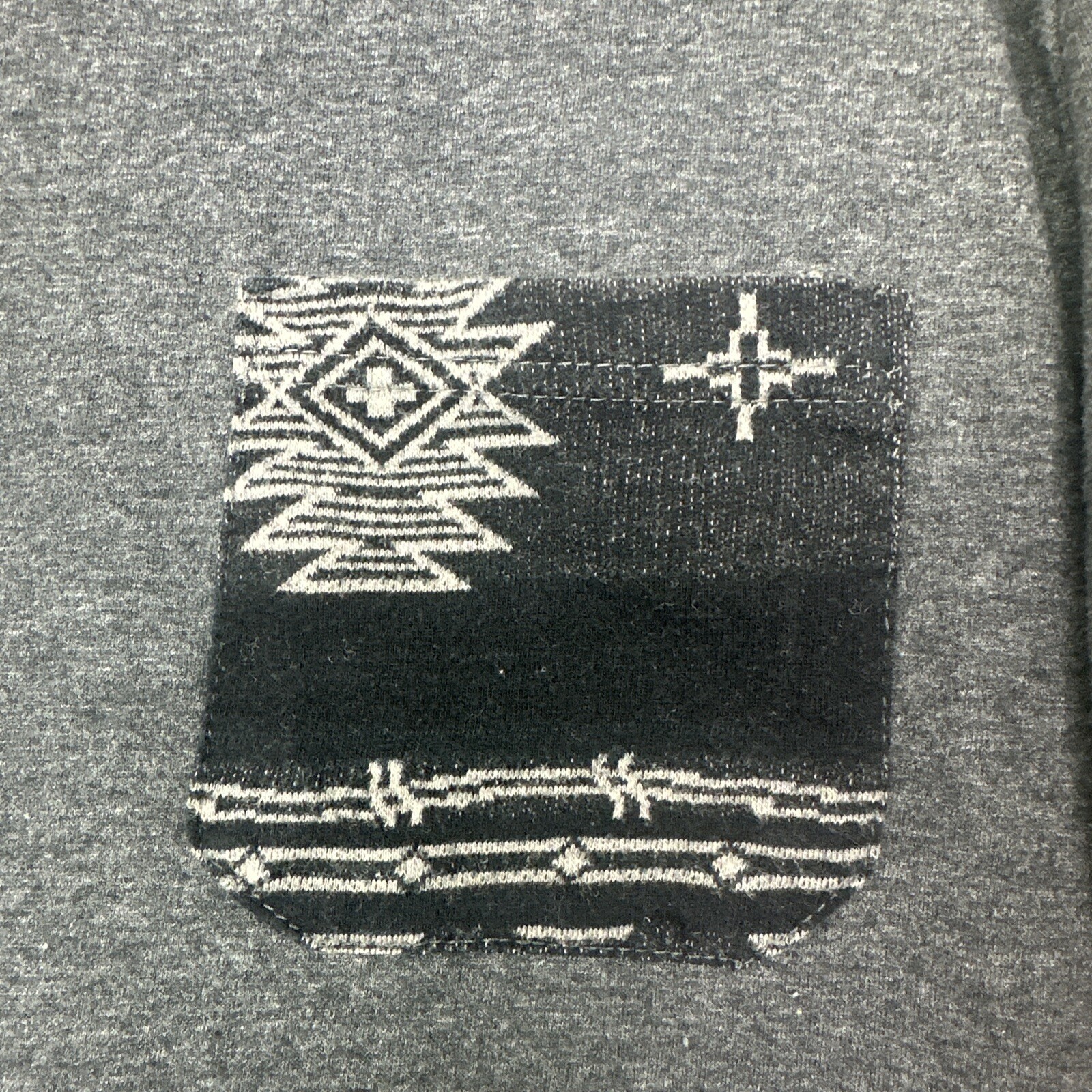Beautiful Giant T Shirt Mens XL Dark Gray Short Sleeve Crew Neck Pocket Tee gallery