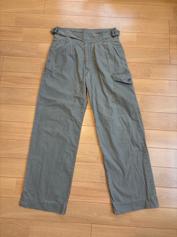 45R Forty Five R Belted Cargo Pants Size 2 Gray