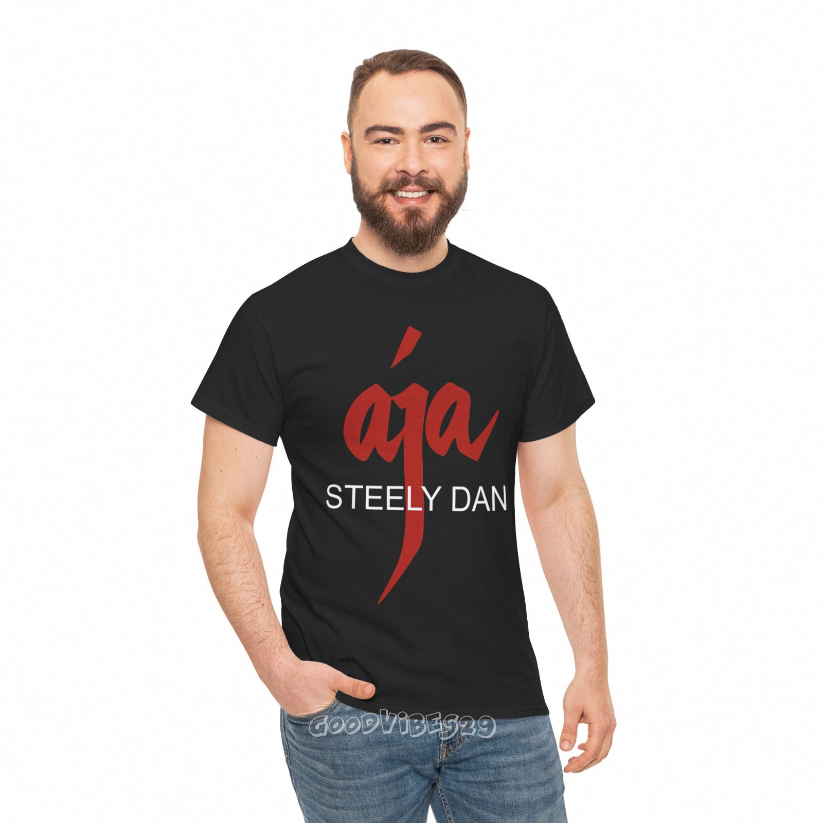 Steely Dan Aja 90s Vintage Style Music Fan Retro S-5XL T-Shirt Men Women Unisex gallery