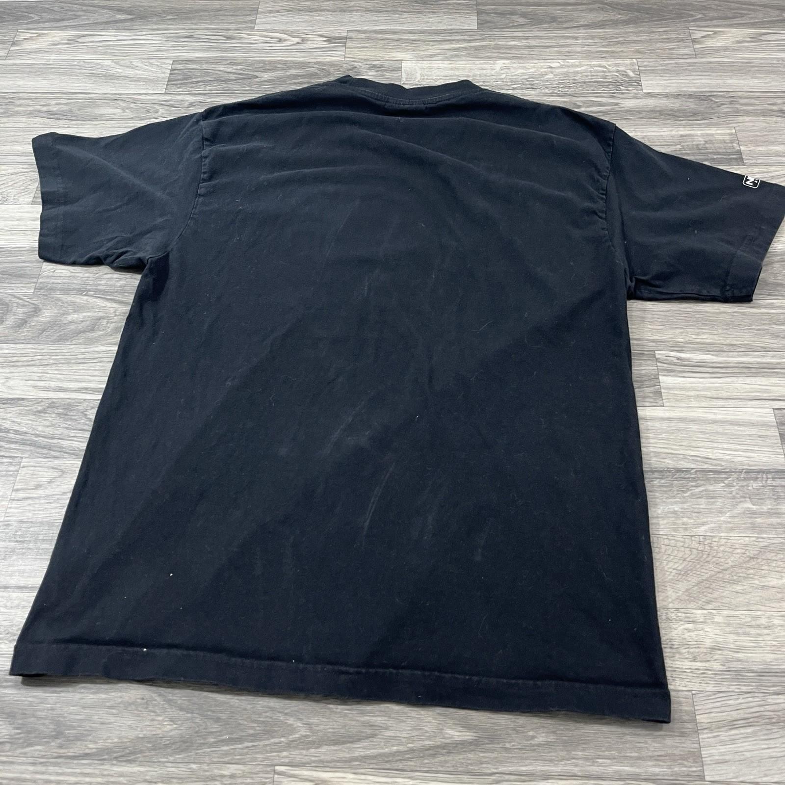 Slazenger Black Tee Shirt XL Men's Casual Athleticwear Top Logo T-Shirt gallery