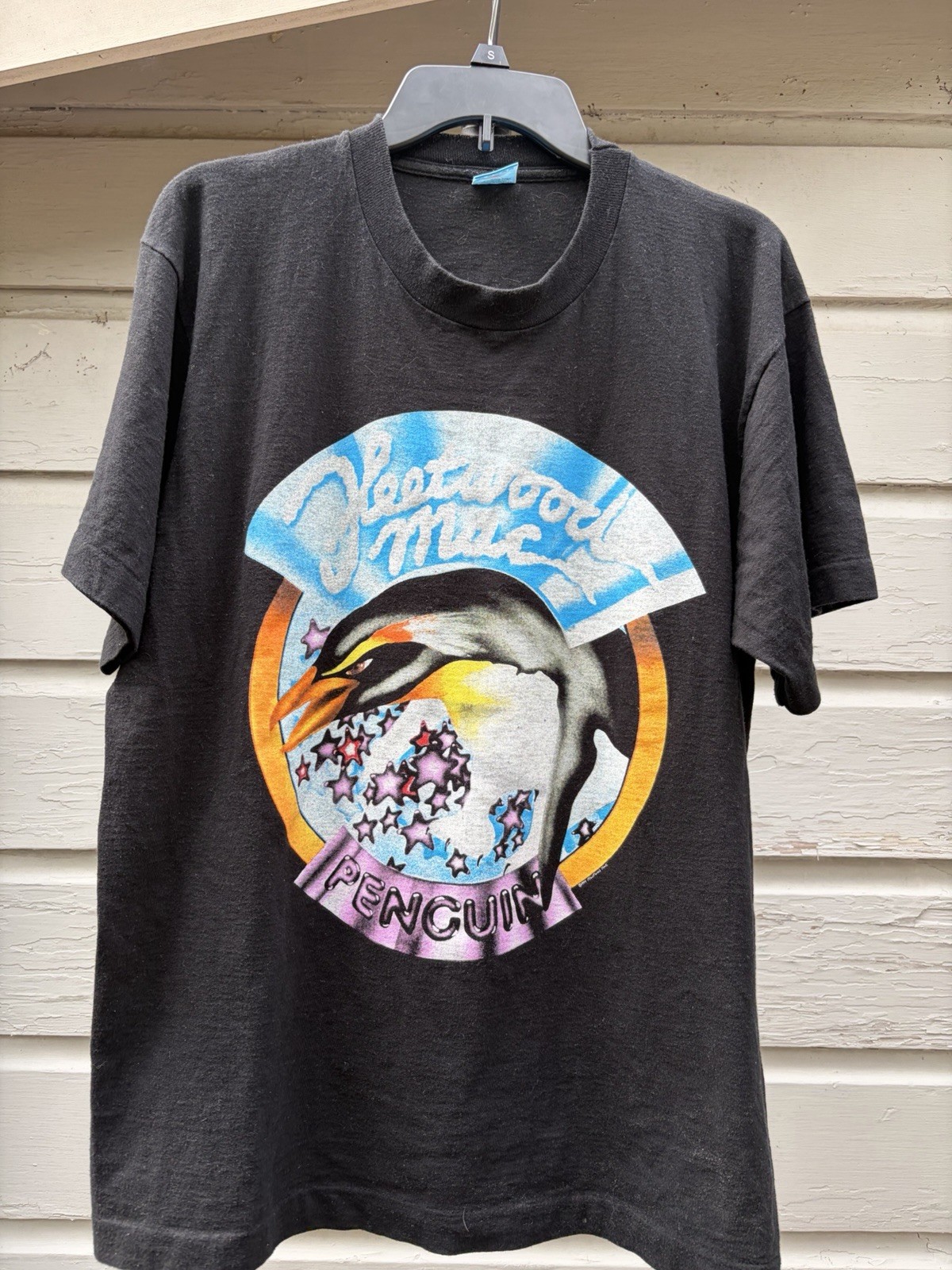 Size XL – Vintage 1994 Fleetwood Mac Penguin Concert Tour T-Shirt Oneita