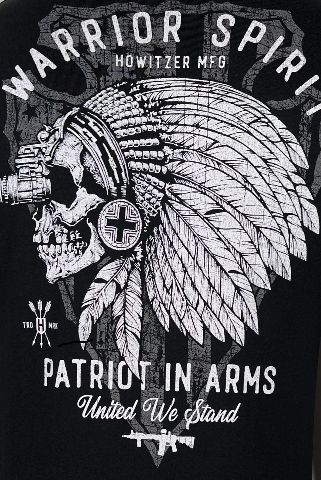 Howitzer Style Men's T-Shirt Patriot Warrior Military Grunt MFG gallery