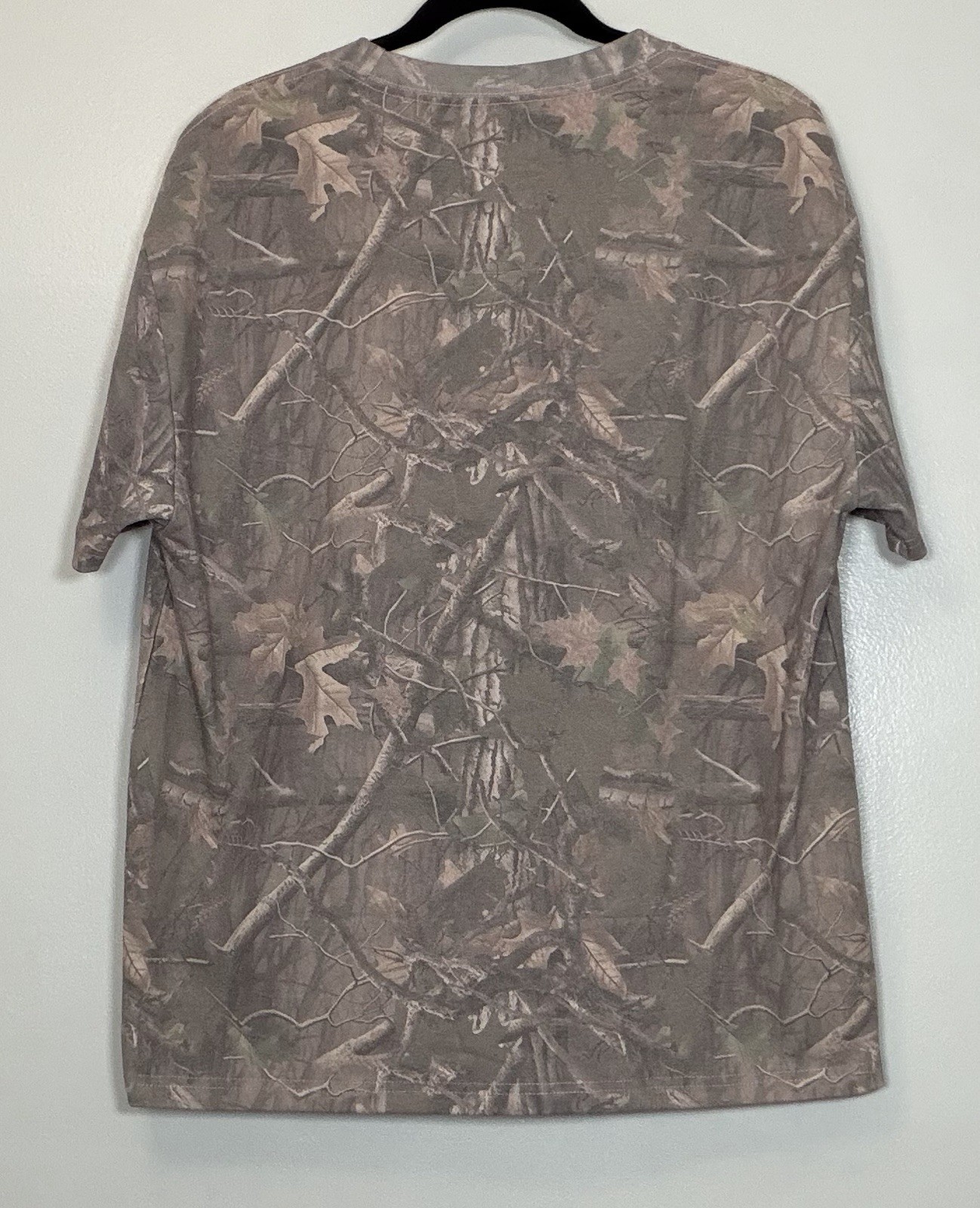 Coors Banquet Logo Camo Gray Short Sleeve Crew Neck T-Shirt Men's L gallery