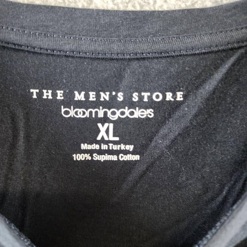 The Men's Store at Bloomingdale's Supima Cotton Tee Men's XL True Navy Pullover gallery