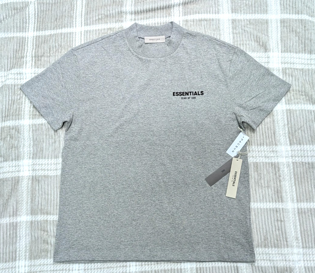 Fear of God Essentials Tee 'Dark Oatmeal' M Size Oversized T-Shirt SS22 NWT gallery