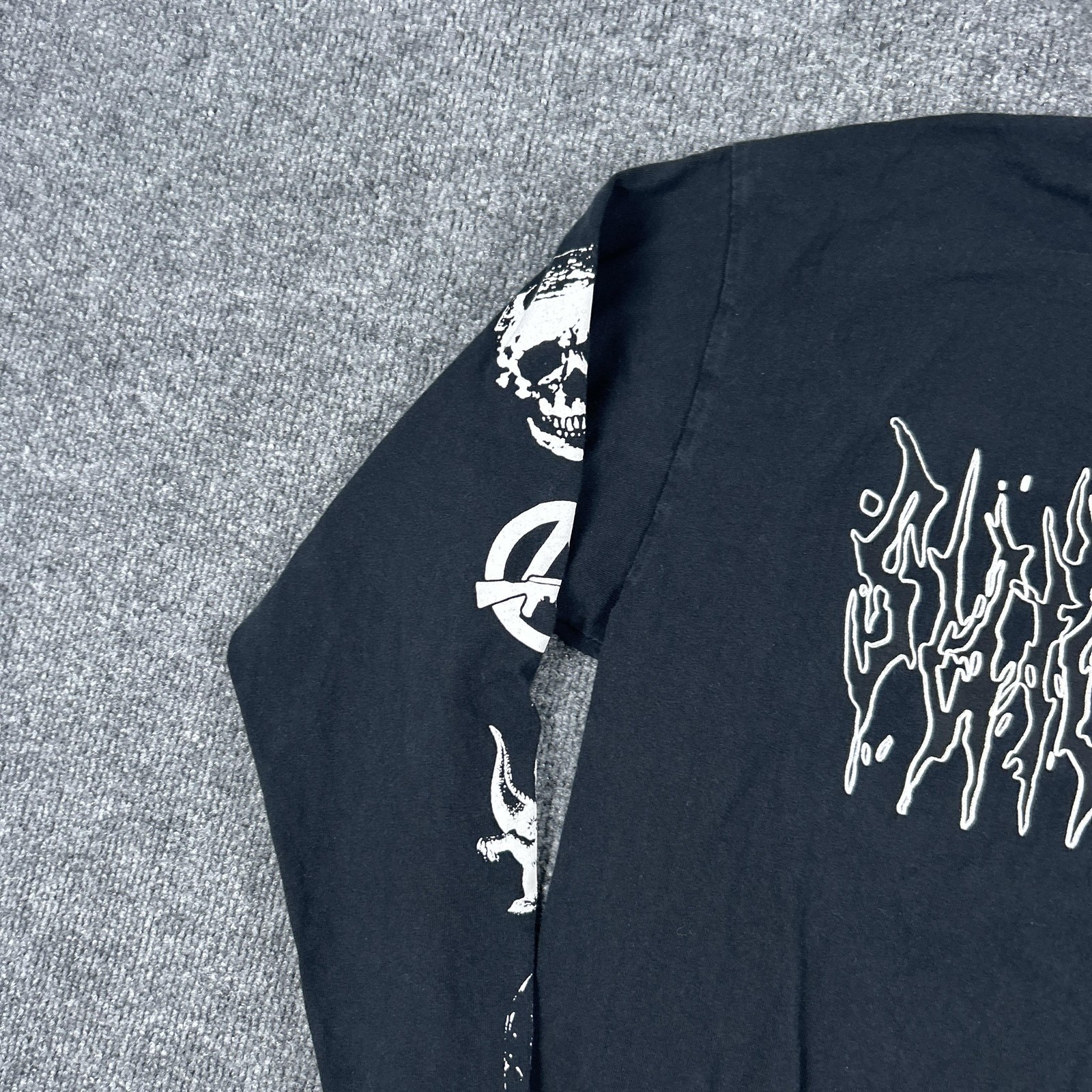 G59 Shirt Mens Large Black Long Sleeve Suicideboys Graphic Tee Skull Music gallery