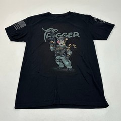 Relentless Men’s Trigger Graphic T-Shirt Black Size M