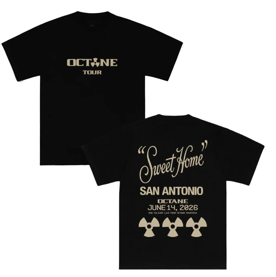 Don Toliver Merch – Octane “Sweet Home” San Antonio On June 14, 2026 Shirt