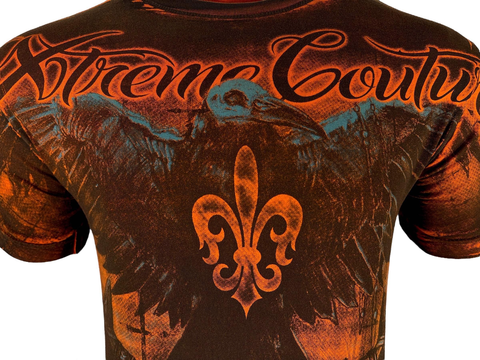 Xtreme Couture By Affliction Men's T-shirt Darkside Biker Red Tattoo S-5XL gallery