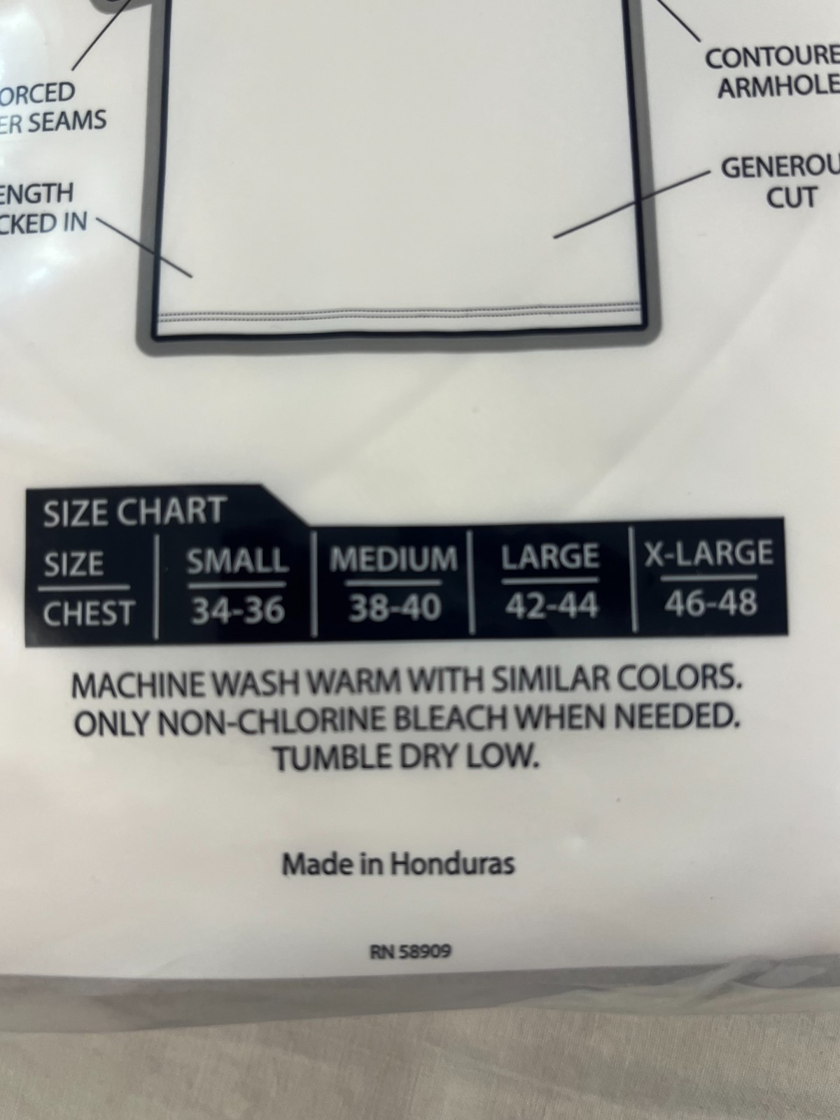 NIP Roundtree & Yorke 3-Pack V-Neck T-Shirts White Size XL 100% Combed Cotton gallery