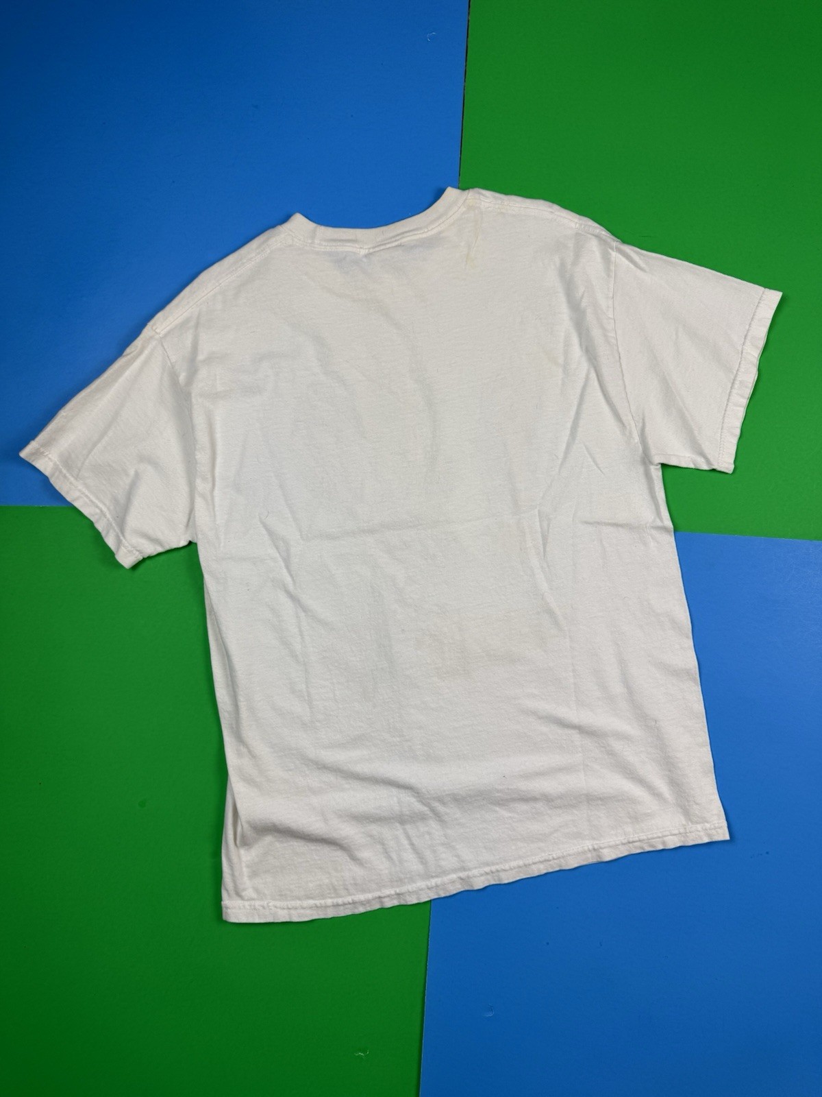 Vintage 90s Redneck High Rise Treehouse T Shirt Funny Deer Hunt Size Large White gallery