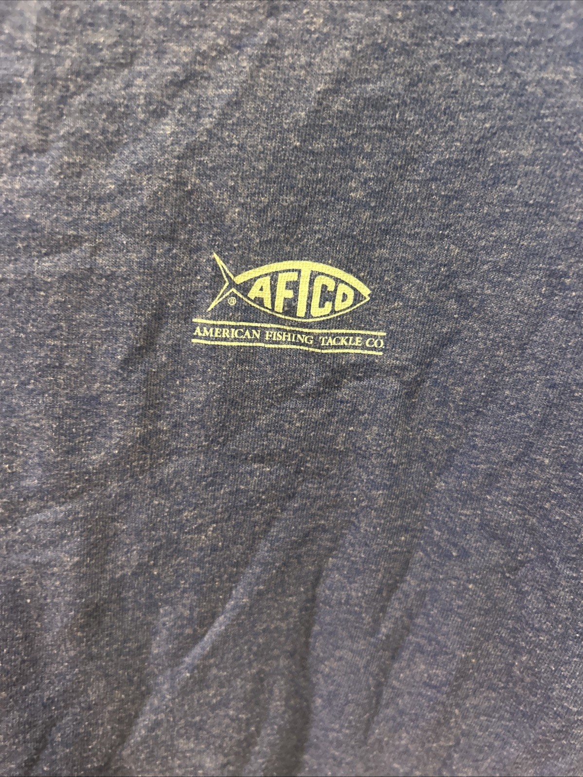 American Fishing Tackle Co AFTCO T-Shirt Mens XL Blue Graphic Short Sleeve gallery