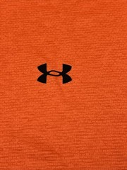 NWT Under Armour Men’s Tech Loose Fit T-Shirt Orange Size Small