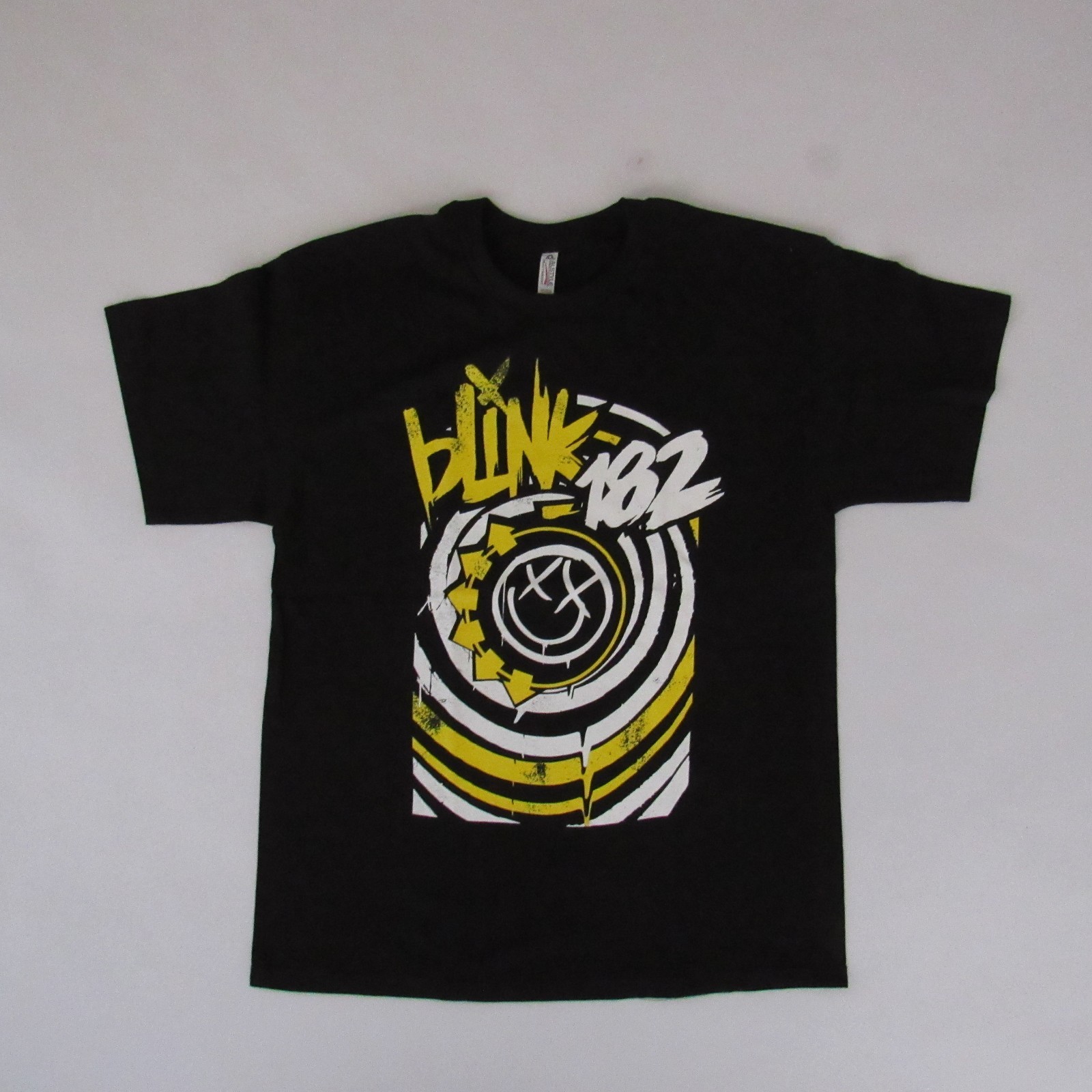FREE SAME DAY SHIPPING New BLINK 182 HAPPY SMILEY FACE LOGO Color Size LARGE gallery