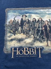 2012 The Hobbit An Unexpected Journey Graphic Movie Promotional Longsleeve Tee