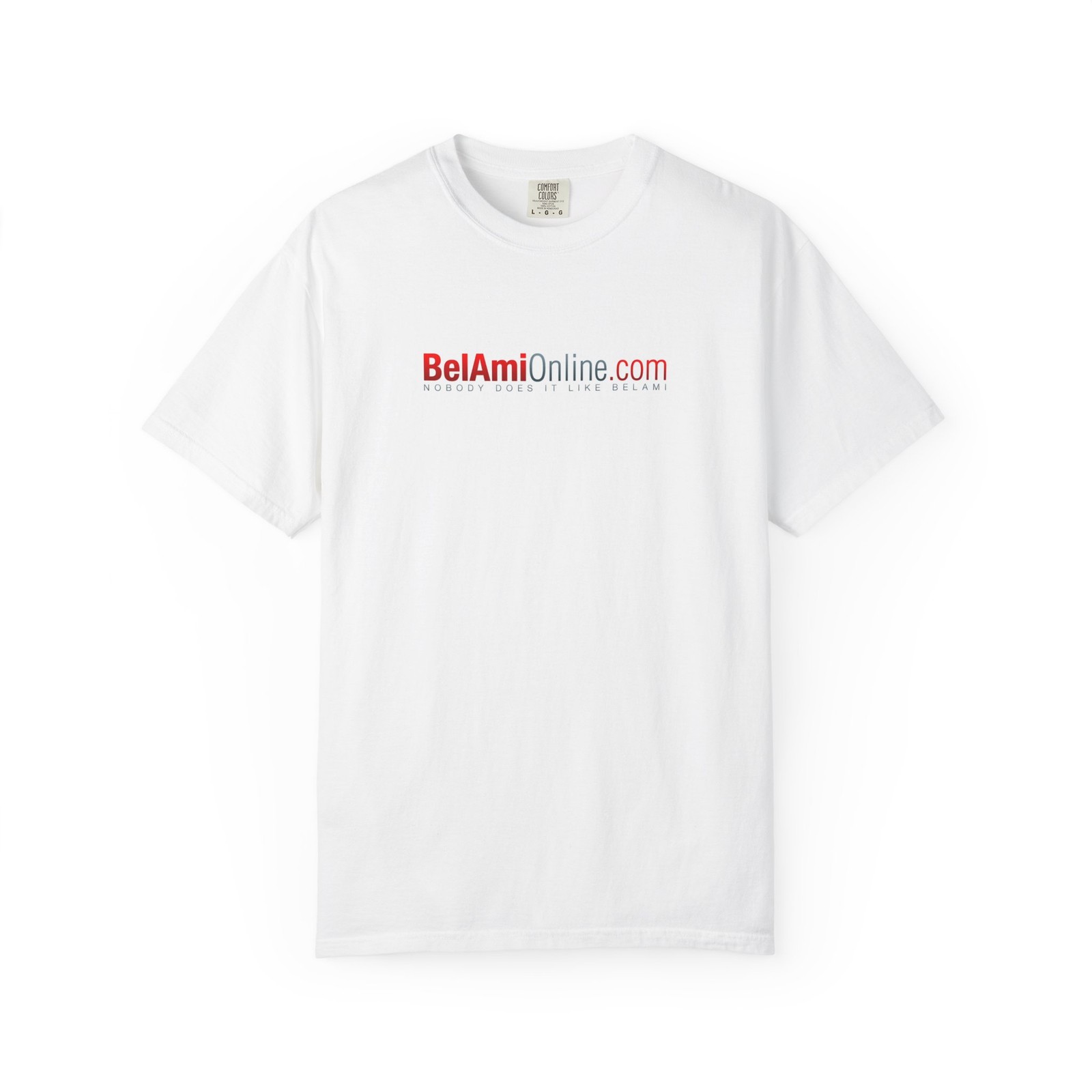 Pride Vintage B,e,l,A,m,i Logo T-shirt | Minimal Logo Tee