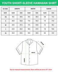 Retro Pirate Design – 3D Print Hawaiian Shirt – Adults & Youth