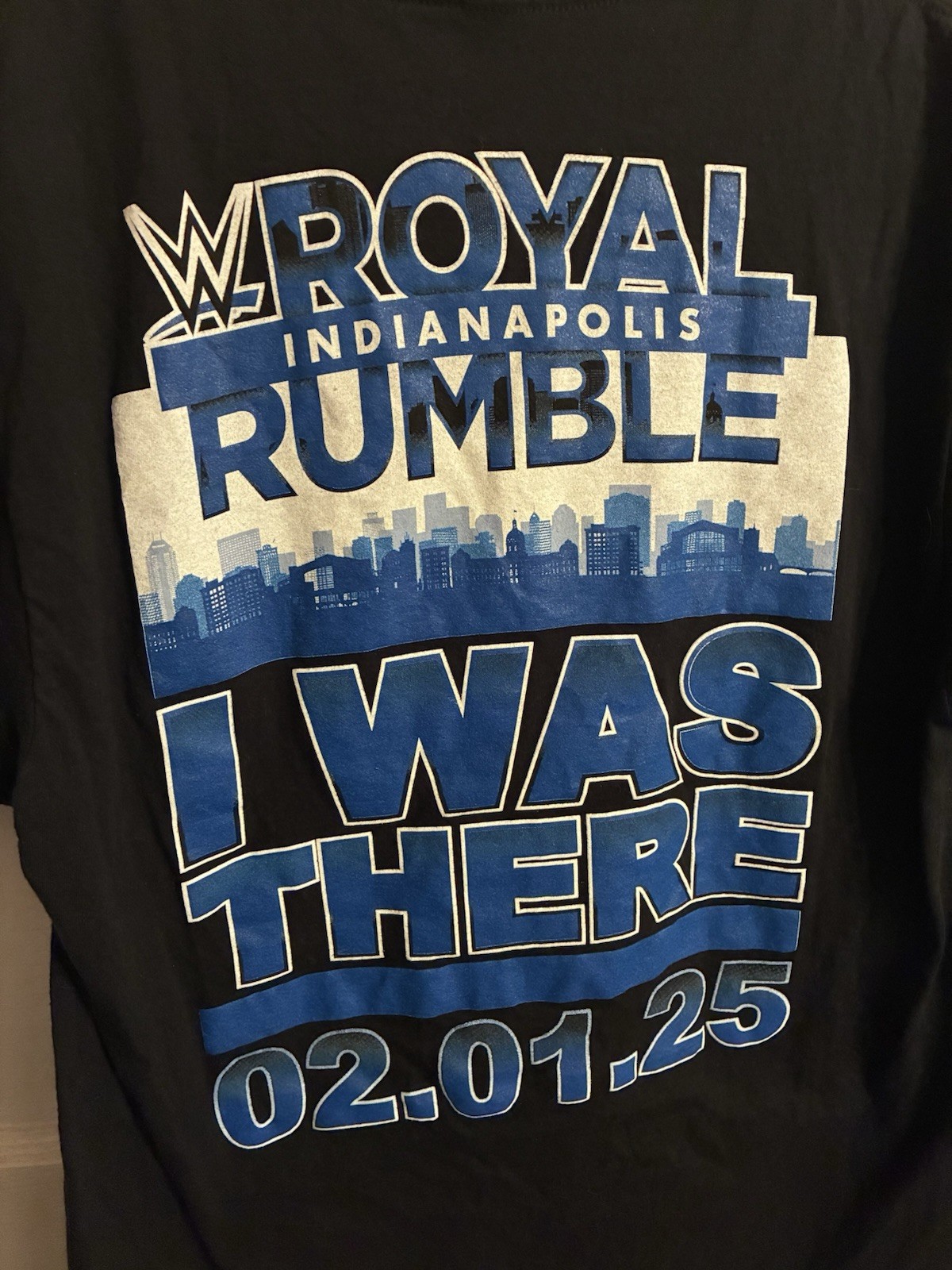WWE Royal Rumble Indianapolis "I Was There" 2025 T-Shirt Small John Cena gallery