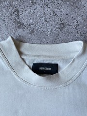 Represent DOUBLE DISTILLED FLAT WHITE T-SHIRT Size-L