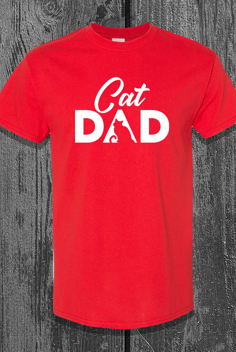 CAT DAD Unisex T-Shirt Multi Colors S-XL FREE S&H! Cat Pet Lover Gift gallery