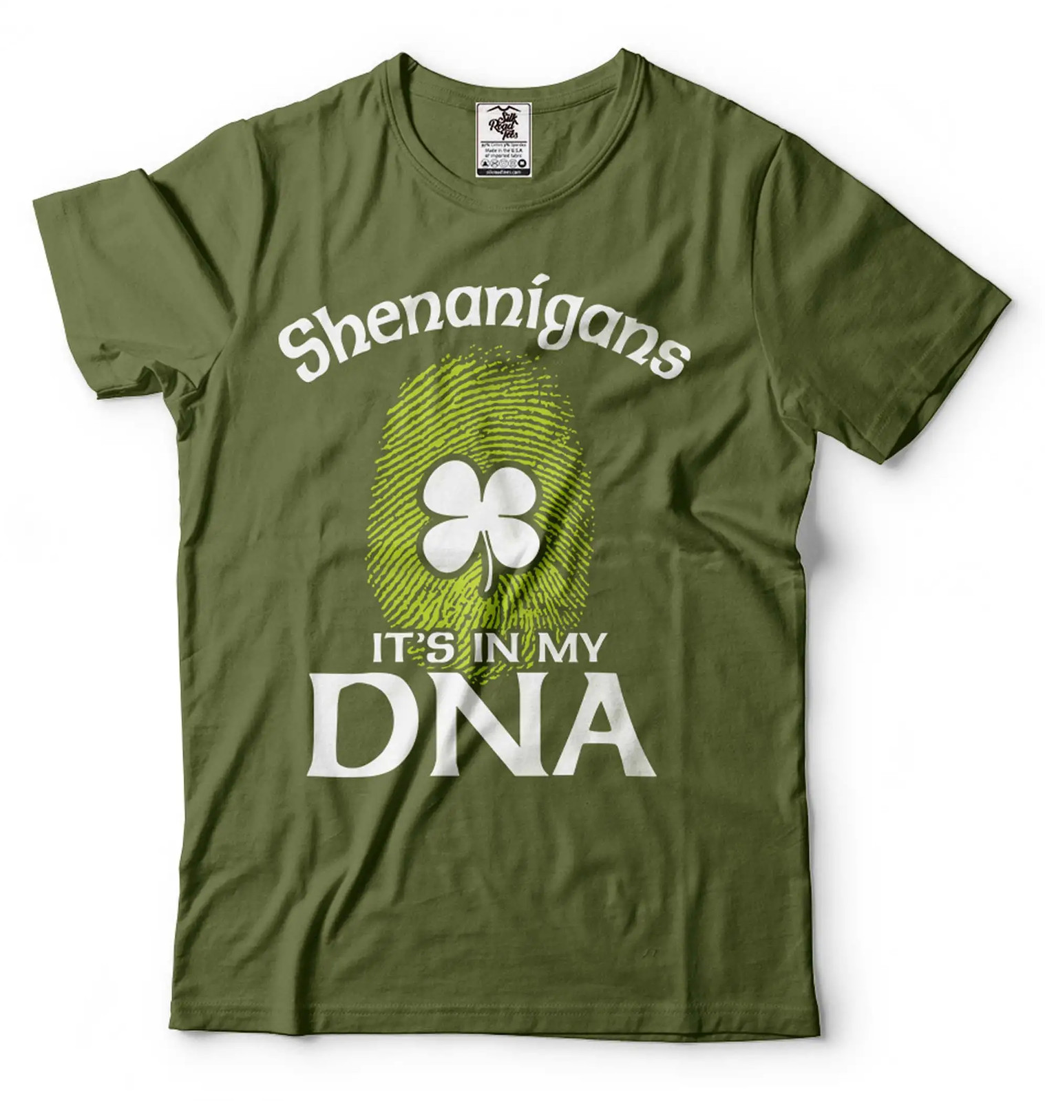 Irish heritage Shenaningans DNA Saint Patrick's day Ireland holiday Tee Shirt gallery
