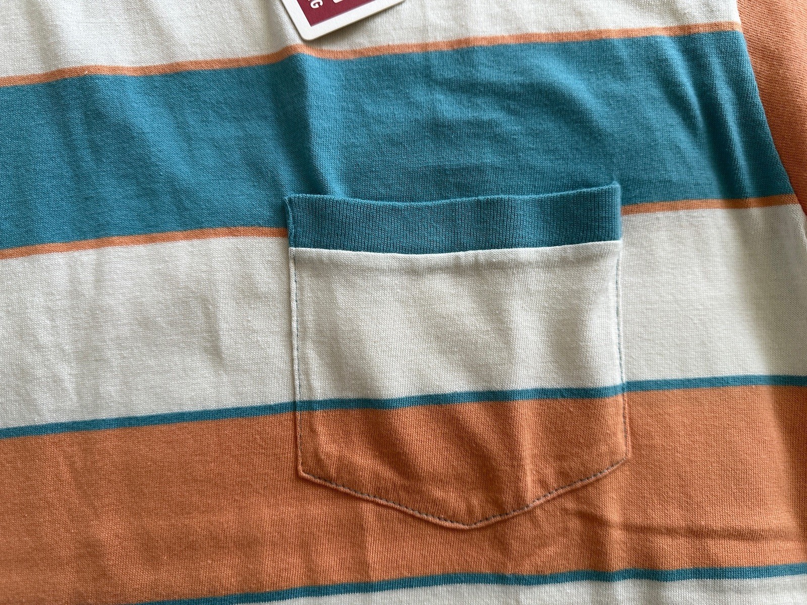 New LVC Levi's Vintage Clothing 1940s Sportswear Split Hem Pocket Tee Sz-M SS22 gallery