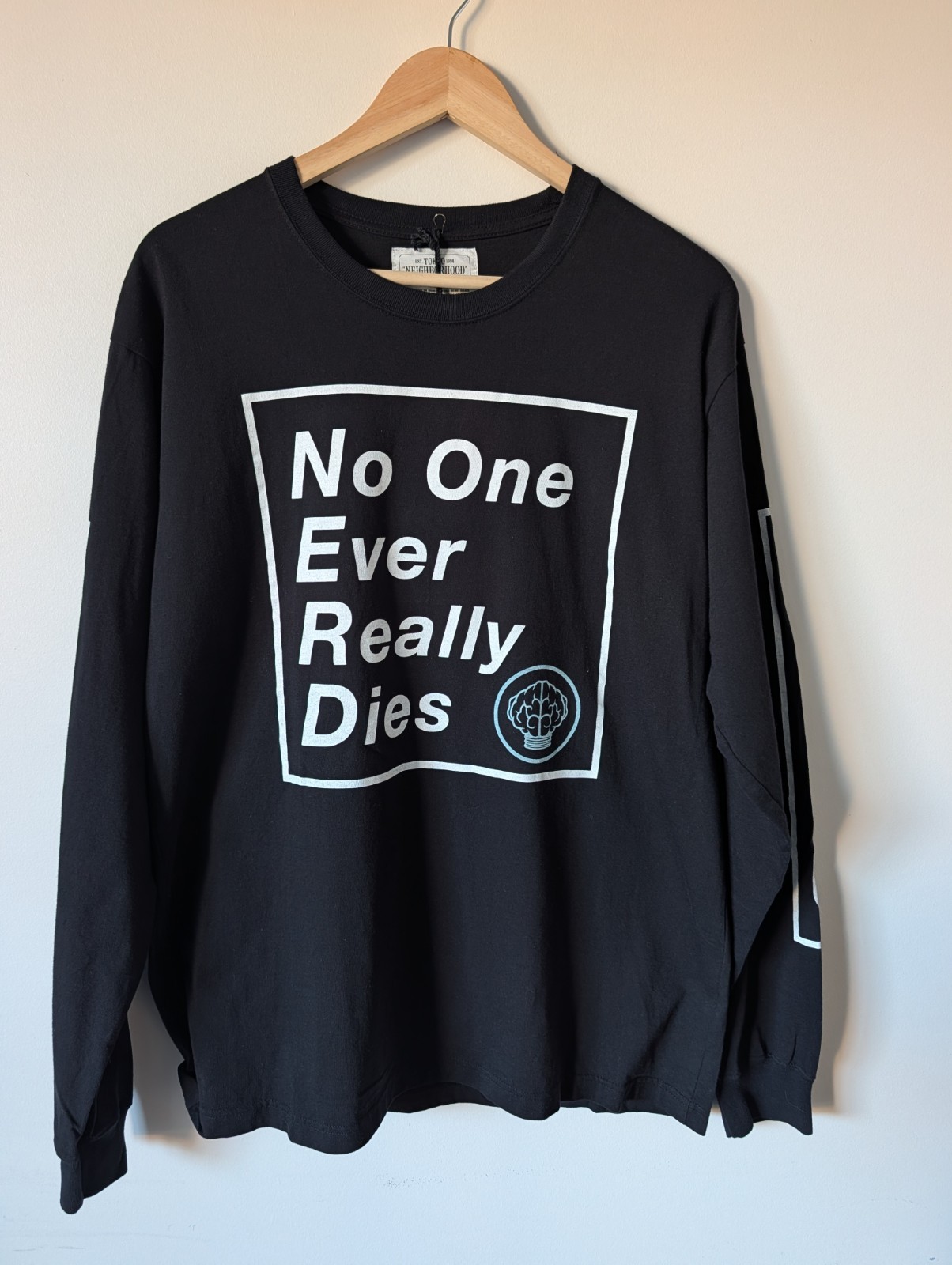 Neighborhood N.E.R.D. Long Sleeve T-shirt Pharrell Japan Nigo Ape BBC XL Star gallery