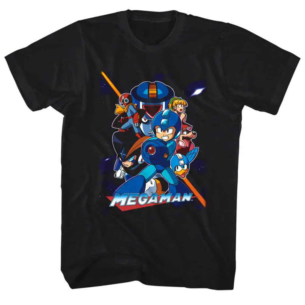 MegaMan Character Collage T Shirt gallery