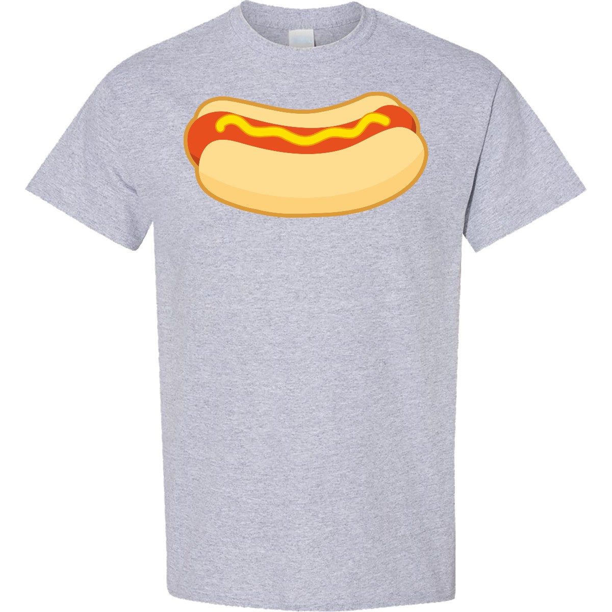 Inktastic Funny Hot Dog T-Shirt Food Bbq Picnic Summer Apparel Mens Clothing gallery