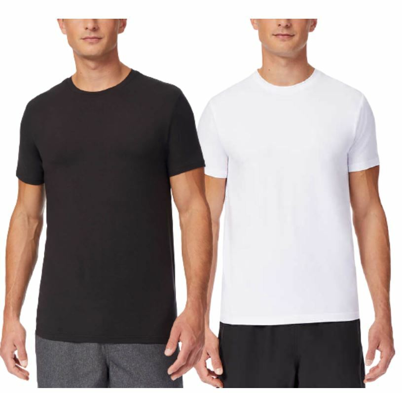 3 Pack 32 Degrees Men's Cool Tee Short Sleeve Crew Neck Select Color Size gallery