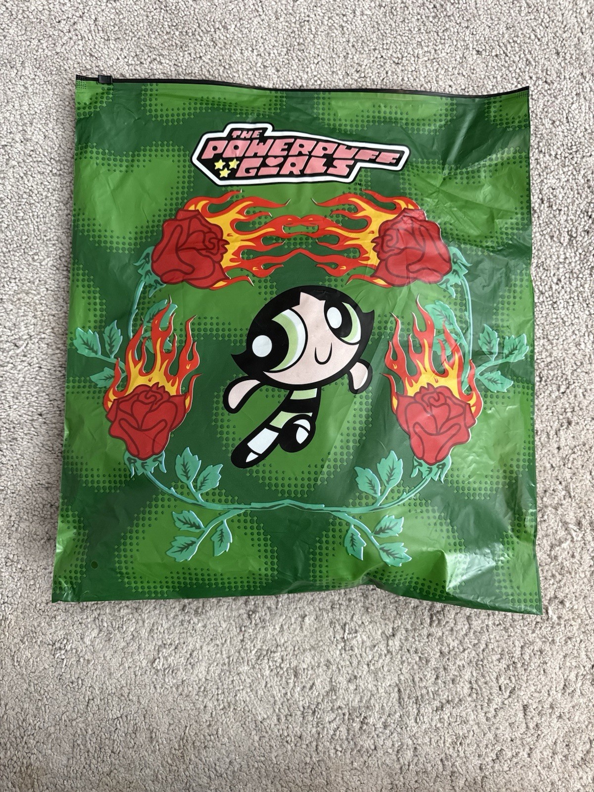 Civil Regime x Powerpuff Girls Buttercup Rowdy Green Oversized Tee 2XL gallery