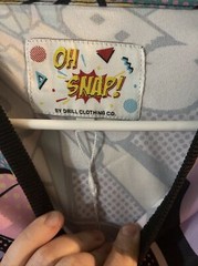 Oh Snap! Drill Clothing Co. Comic Book T-Shirt Size Medium