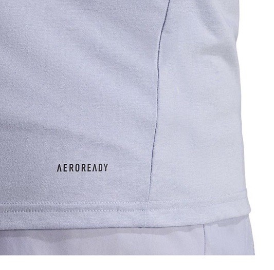 Adidas Mens Train Essentials Feelready Training Tee size 4XL Color Silver Violet gallery