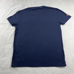 Superdry AAC Graphic Lightweight T-Shirt Mens Size Large Navy Chain Stitch