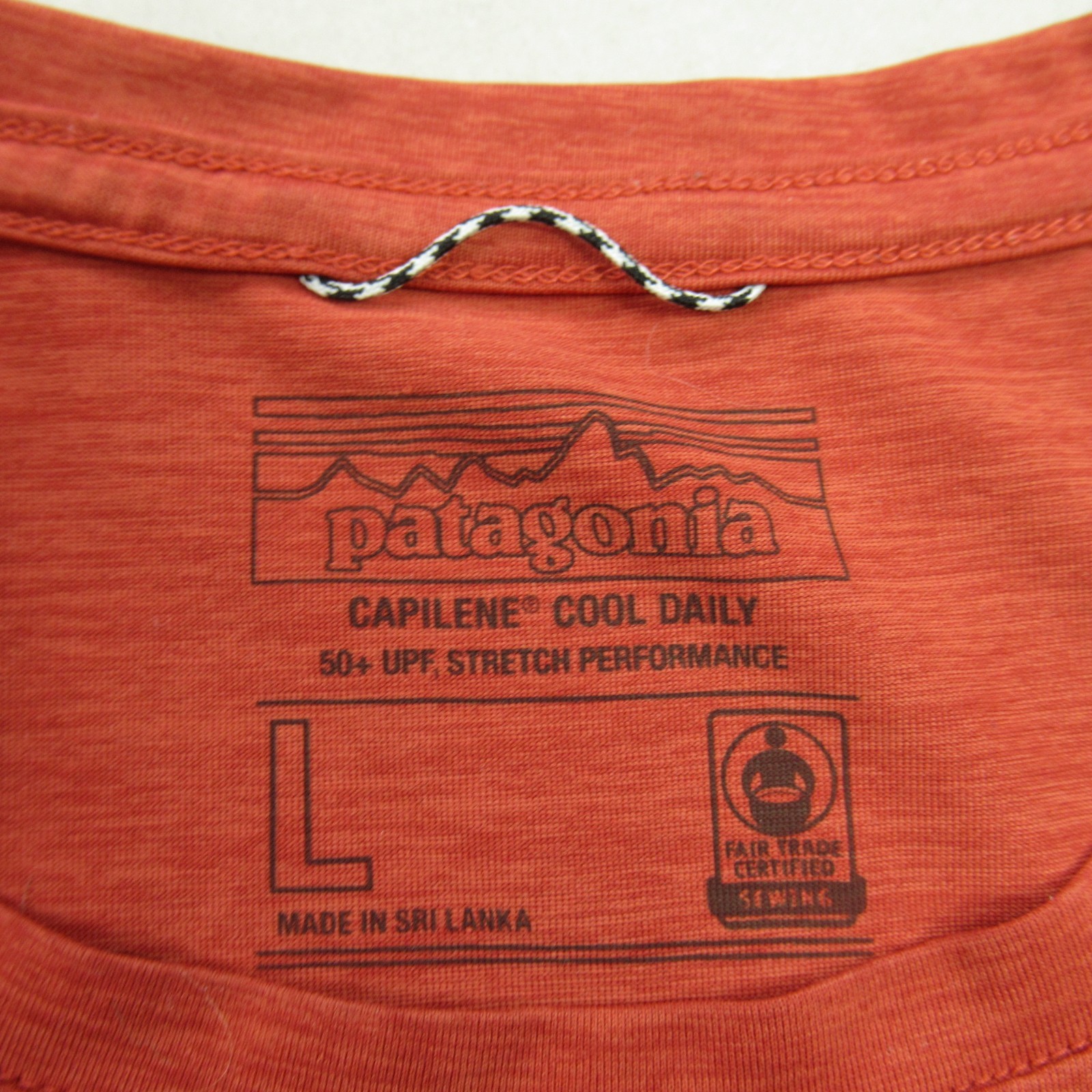 Patagonia Shirt Mens Large Red Short Sleeve Crew Neck Casual Outdoors gallery