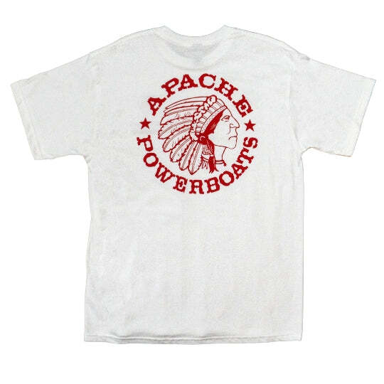 Apache Powerboats® Monochromatic Logo T-Shirt | Various Logo Colors