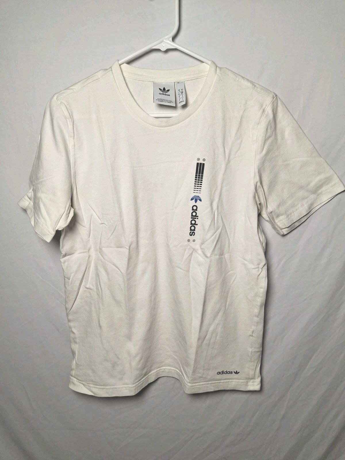 Adidas Orignals T-Shirt Mens S White Regular Fit Short Sleeve Crew Neck Pullover gallery