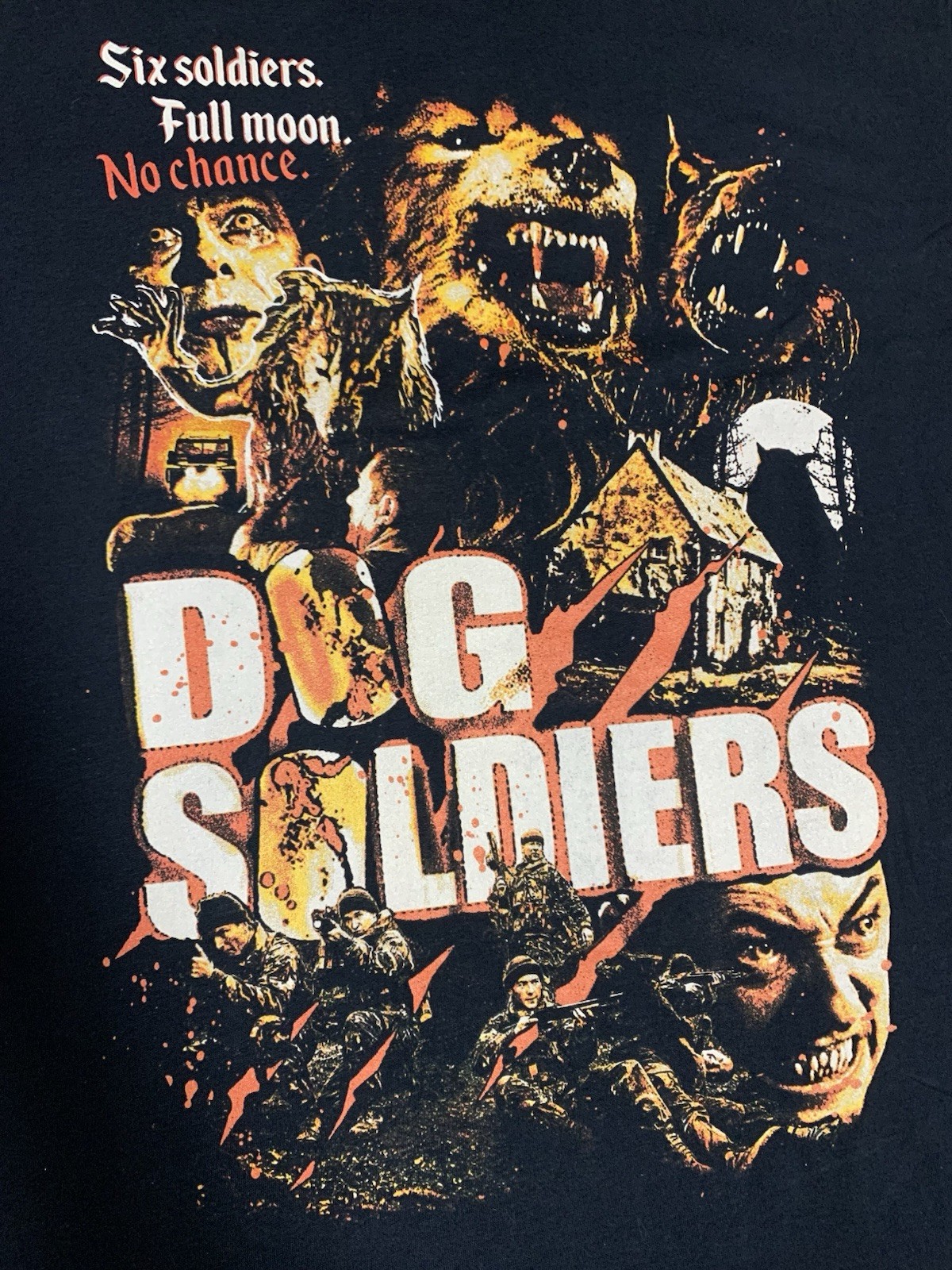 Dog Soldiers Horror T-shirt -OFFICIAL (great condition)(MEDIUM see description) gallery