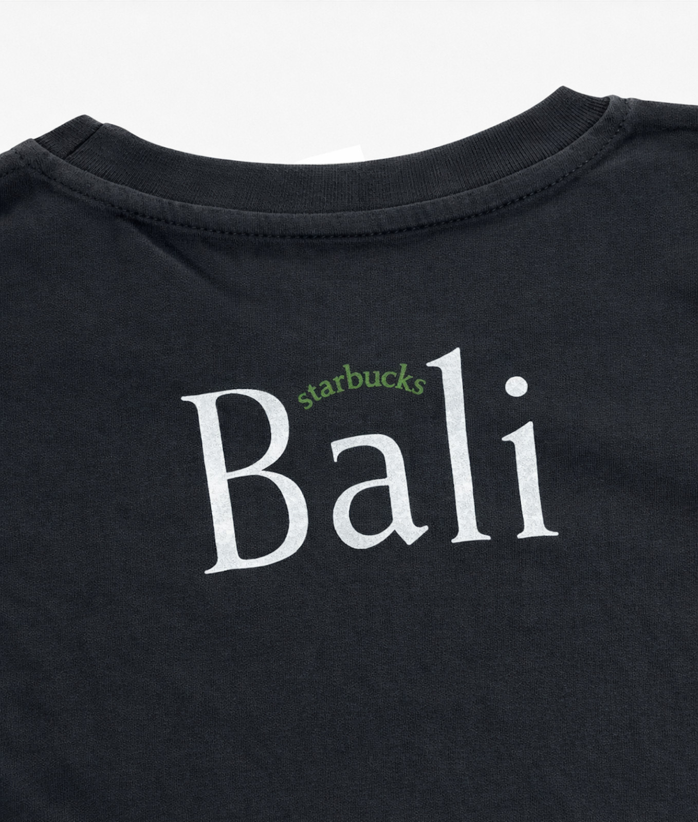 Starbucks Bali Black T-Shirt Adult XL Cotton Blend Graphic Tee gallery