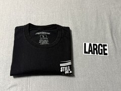 FASTHOUSE – Men’s Short Sleeve L – LARGE – Black – FAST HOUSE F/H – Still Smokin