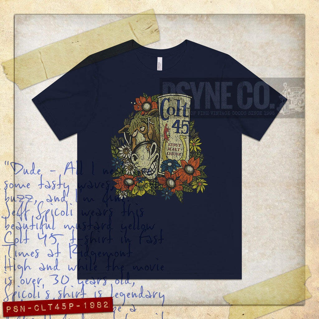 Colt 45 Party Mule 1982 Vintage Men's T-Shirt gallery
